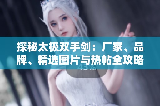 探秘太极双手剑：厂家、品牌、精选图片与热帖全攻略