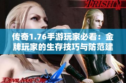 传奇1.76手游玩家必看：金牌玩家的生存技巧与防范建议