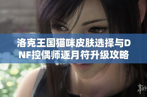 洛克王国猫咪皮肤选择与DNF控偶师逐月符升级攻略分析