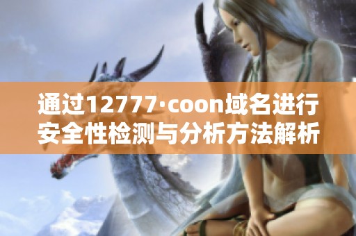 通过12777·coon域名进行安全性检测与分析方法解析