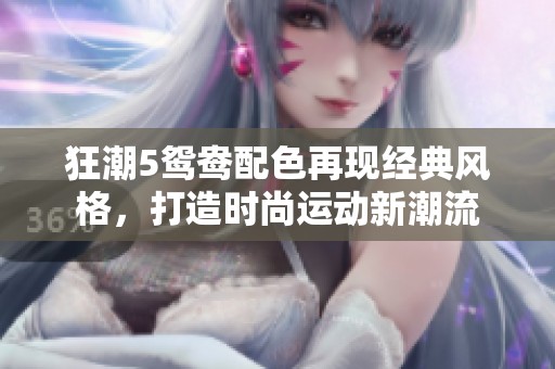 狂潮5鸳鸯配色再现经典风格，打造时尚运动新潮流