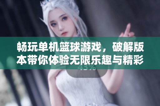 畅玩单机篮球游戏，破解版本带你体验无限乐趣与精彩挑战