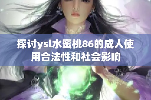 探讨ysl水蜜桃86的成人使用合法性和社会影响