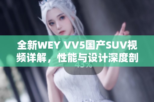 全新WEY VV5国产SUV视频详解，性能与设计深度剖析