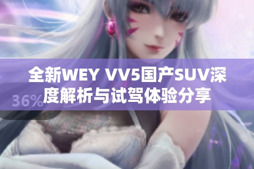 全新WEY VV5国产SUV深度解析与试驾体验分享