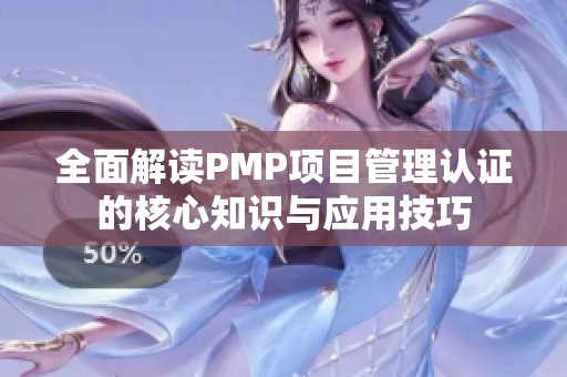 全面解读PMP项目管理认证的核心知识与应用技巧