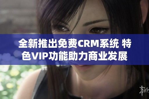 全新推出免费CRM系统 特色VIP功能助力商业发展