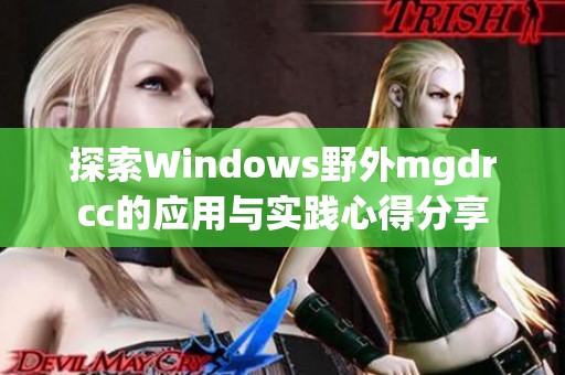 探索Windows野外mgdrcc的应用与实践心得分享