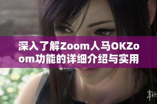 深入了解Zoom人马OKZoom功能的详细介绍与实用指南