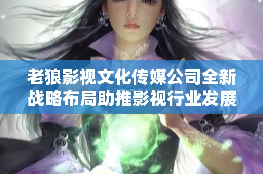 老狼影视文化传媒公司全新战略布局助推影视行业发展