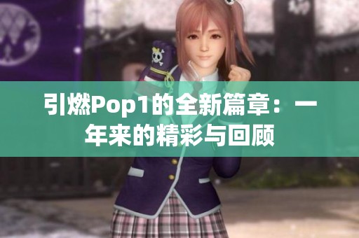 引燃Pop1的全新篇章：一年来的精彩与回顾