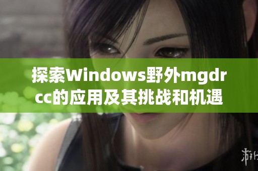 探索Windows野外mgdrcc的应用及其挑战和机遇