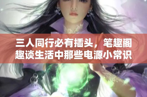 三人同行必有插头，笔趣阁趣谈生活中那些电源小常识