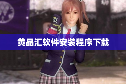 黄品汇软件安装程序下载