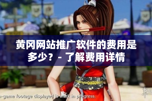黄冈网站推广软件的费用是多少？- 了解费用详情