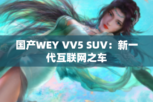 国产WEY VV5 SUV：新一代互联网之车