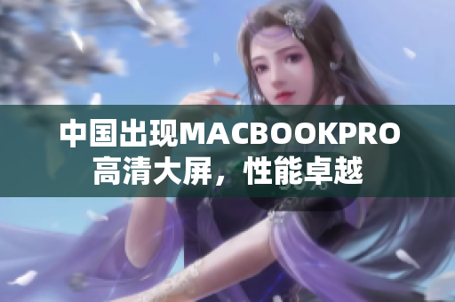 中国出现MACBOOKPRO高清大屏，性能卓越