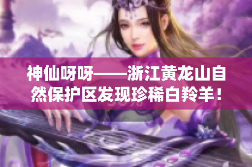 神仙呀呀——浙江黄龙山自然保护区发现珍稀白羚羊！