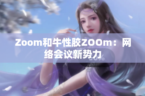 Zoom和牛性胶ZOOm：网络会议新势力
