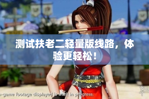 测试扶老二轻量版线路，体验更轻松！