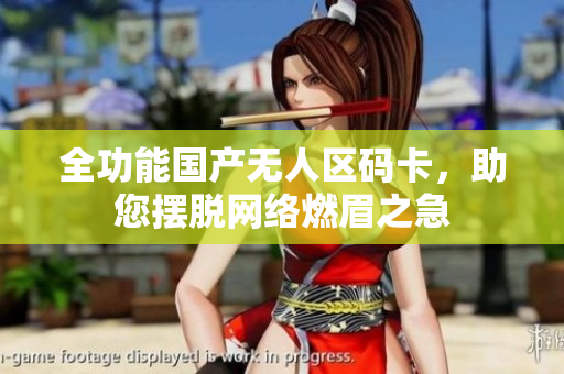 全功能国产无人区码卡，助您摆脱网络燃眉之急