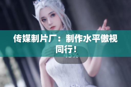 传媒制片厂：制作水平傲视同行！