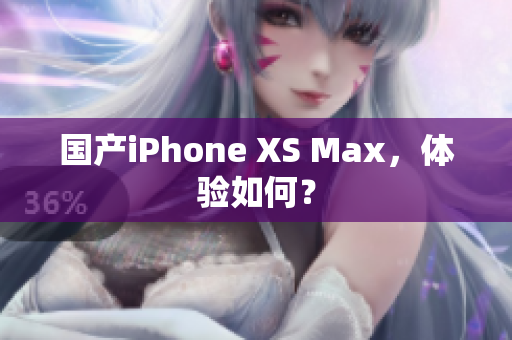 国产iPhone XS Max，体验如何？