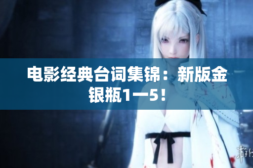 电影经典台词集锦：新版金银瓶1一5！