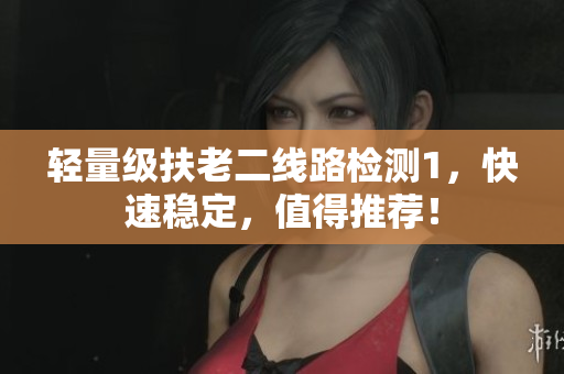 轻量级扶老二线路检测1，快速稳定，值得推荐！