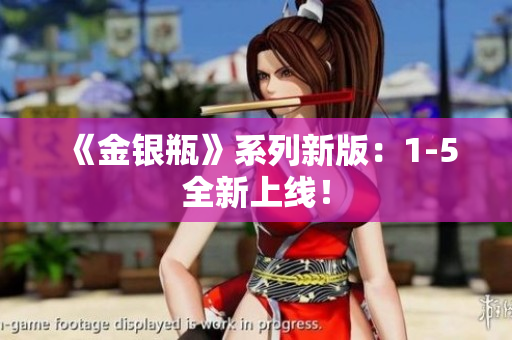 《金银瓶》系列新版：1-5全新上线！