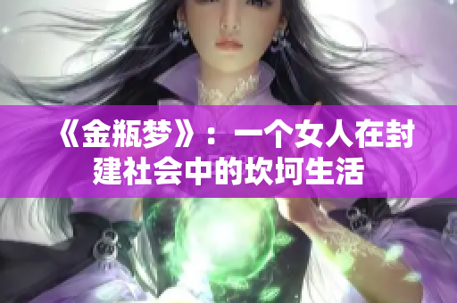 《金瓶梦》：一个女人在封建社会中的坎坷生活