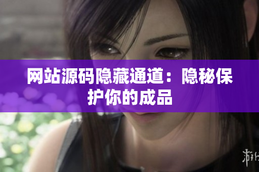 网站源码隐藏通道：隐秘保护你的成品