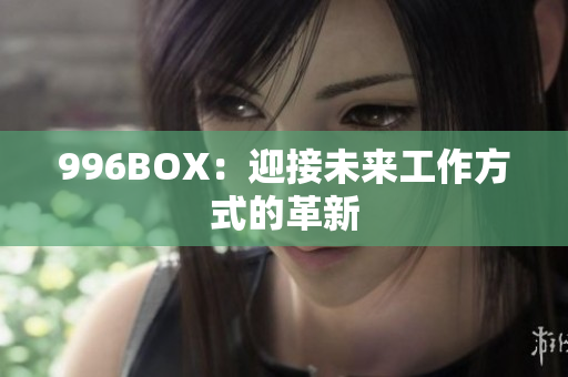996BOX：迎接未来工作方式的革新