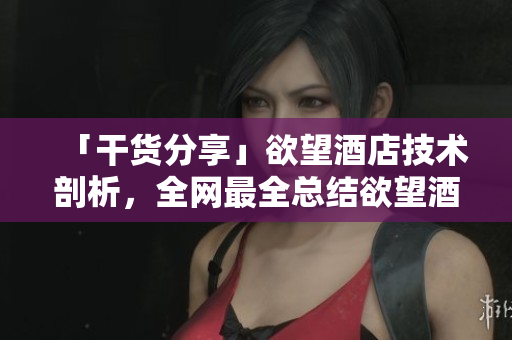 「干货分享」欲望酒店技术剖析，全网最全总结欲望酒店技术揭秘，最全解析