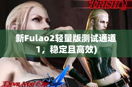 新Fulao2轻量版测试通道1，稳定且高效)