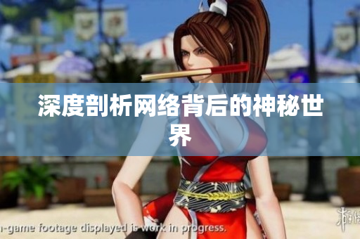 深度剖析网络背后的神秘世界