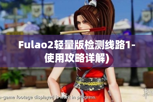 Fulao2轻量版检测线路1-使用攻略详解)